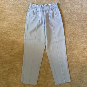 Cinched waisted pants